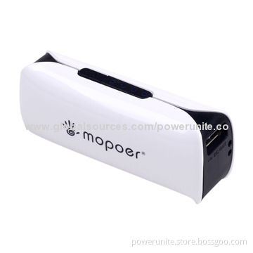 Small Size Battery Pack/Portable Power Bank with 2,600mAh Capacity
